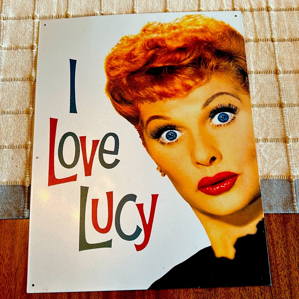 I love Lucy sign